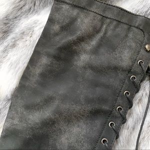 Shoes - Over the Knee Lace Up Boots Shoes - Over the Knee Lace Up Boots